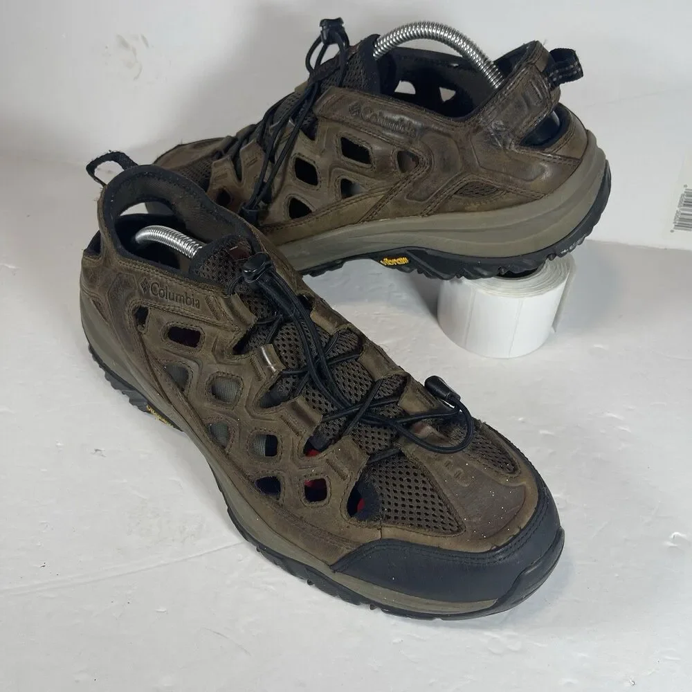Columbia Men’s Terrebonne Leather Hiking Sandals - Size 12